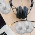 100Pcs Disposable Headphone Ear Covers Non-Woven Earpad Covers Stretchy Earcup Covers Fit for Most on Ear Headphones. 
