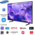 Samsung 55 Inch Crystal 4K UHD Smart TV UA55U8500 | 3 Year Full Warranty | Slim Bezel Metal Design | Crystal Processor 4K | HDR10+ | Wi-Fi & Bluetooth | Tizen OS | Q-Symphony Sound. 