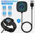 Fitbit Versa 3 & Sense Charger Magnetic Cradle Charger. 