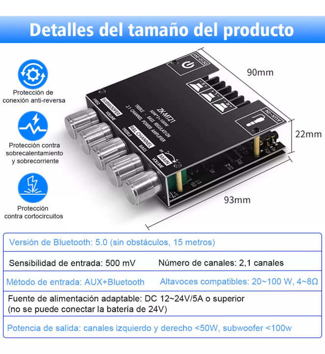 Bluetooth%20Audio%20Amplifier%20Board,%20ZK-TB21%202.1CH%2050W%20x%202%20+100W%20Subwoofer%20Power%20Amp%20with%20Treble%20and%20Bass%20Control,%20Bluetooth5.0%20and%20AUX%20Inputs,%20Stereo%20Digital%20AMP%20for%20DIY%20Home%20Speakers%20-%20Image%208