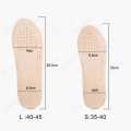 1 Pair 1.5-3.5cm Invisible Height Increase Insoles Light Soft Elastic Breathable Shock Absorption Cushioning Heel Lift Insert. 