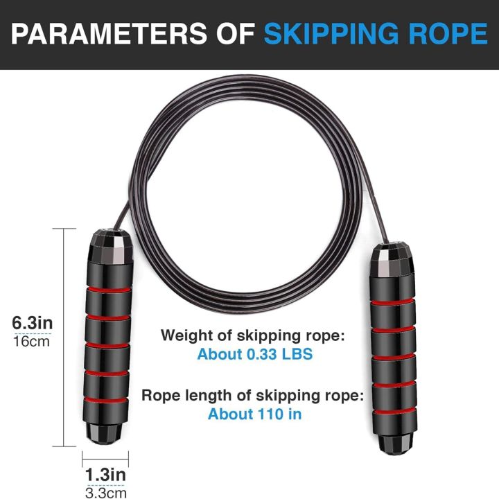 Aerobic Rope Jump rope fast exercise aerobic jump rope adjustable,-for endurance ...