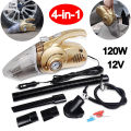 4 in 1 Multi Function Car Vacuum Cleaner. 