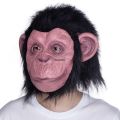 Props: Halloween, Full Face, Animal Mask, Gorilla Ape, Latex, Hairy Monkey, Black Rubber Face Mask, Funny Headgear, Role Play. 