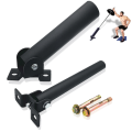 2X T Bar Row Platform Attachment Install on Floor or Wall Holder for Barbell Bars Exercises Equipment,25mm. 