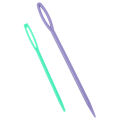 18 pcs Plastic Hand Sewing Yarn Darning Tapestry Needles Craft 9.3cm; 7cm each 9Pcs. 