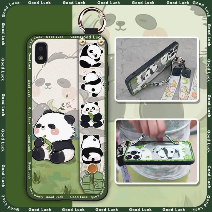 Cartoon%20Phone%20Holder%20Phone%20Case%20For%20ZTE%20Blade%20L210%20Waterproof%20Silicone%20Anti-dust%20panda%20Durable%20Cute%20protective%20Lanyard%20-%20Image%204