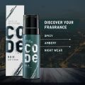 Wild Stone Code Noir Body Perfume For Men 120ml. 