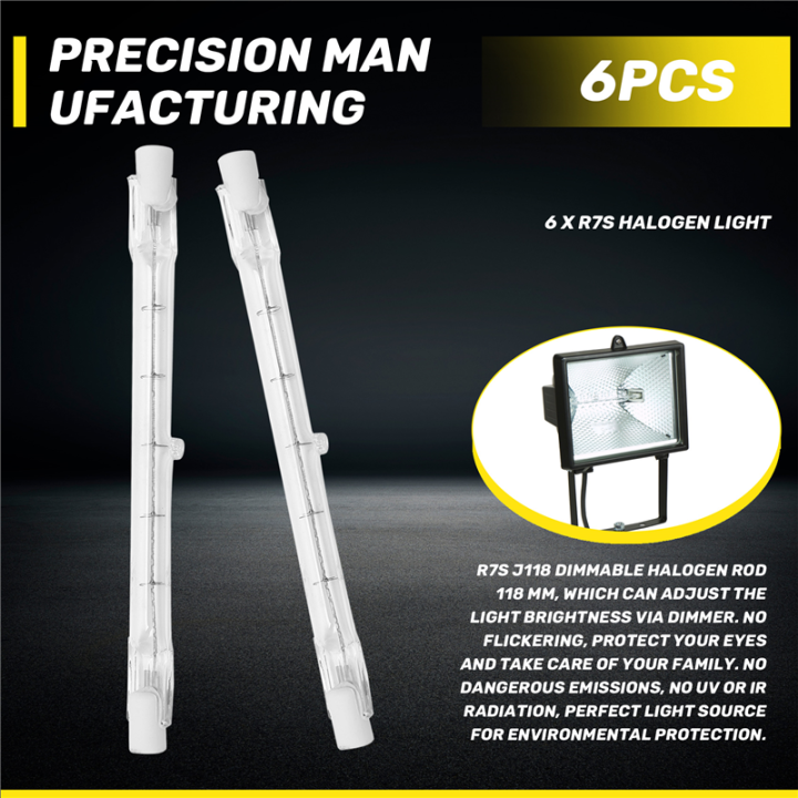 R7S%20Halogen%20Light%20Bulb%20118mm%20200W%20230V%20Halogen%20Rod%20R7S%20Halogen%20Bulb%20R7S%20Dimmable%20Halogen%20Rod%20Lamp%20Lights%206Pack%20-%20Image%204