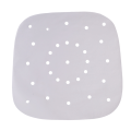 OYPFXMI 200Pcs Oven Baking Paper Steamer Paper Kitchen Paper Air Fryer Pad Paper Silicone Paper .5 Inches,White. 