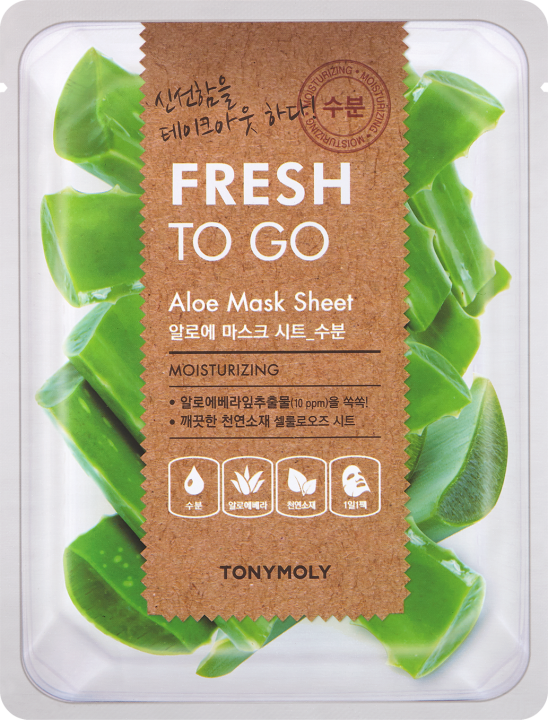 TONYMOLY FRESH TO GO ALOE MASK SHEET