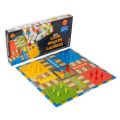 Toysbox Big Ludo, Snakes & Ladders Classic Board Game for Baby & Adult. 