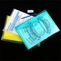 1Pcs New with Snap Button A4 Binder Pocket Transparent Clear Document Files Folders Plastic Envelope Popper Wallets for School Office Home. 