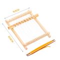 Creative DIY Weaving Loom Handmade Yarn Mini Weaving Loom Frame Kit Woven Set Knitting Machine Tapestry Loom Beginner. 