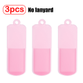 3Pcs Silicone Case for U Disk Protective Cover Portable USB Flash Drive Dust Cover Cap with Rope Anti-lost Storage Case. 