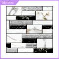 Mosbeha Wall Decal Sticker 3D Brick Pattern Scratch Resistant Wall Sticker. 