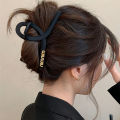 Matte Black Hair Clip For Women Fashion Elegant Hairgrips Large Hair Claw Clips Watty Store. 