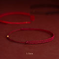 Red String Bracelet with Bead Kabbalah Protection Thread Handmade String Bracelets Good Luck for Women Men Girls Boys. 