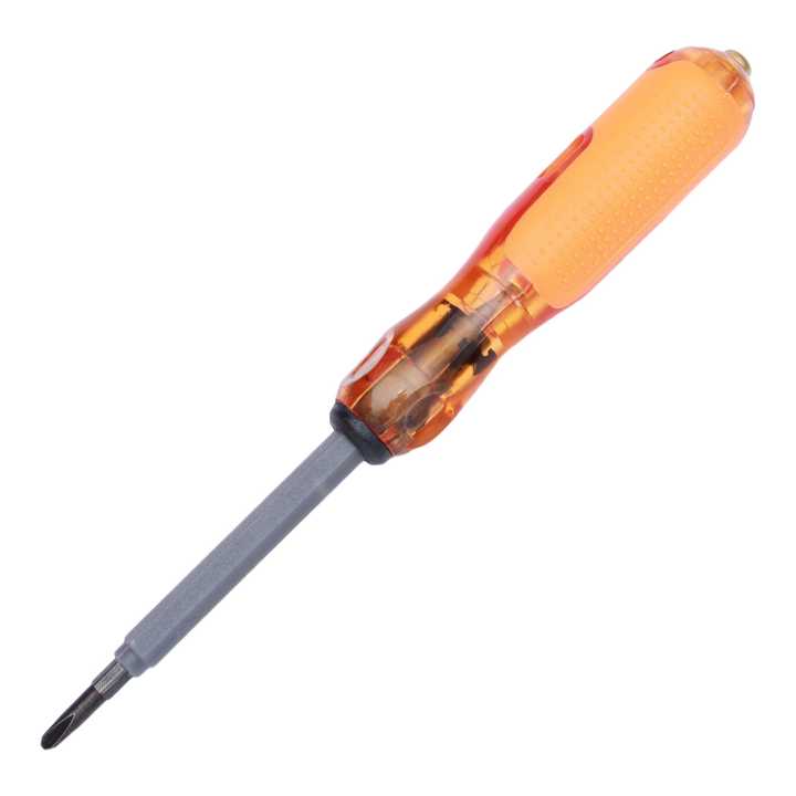 Orange 6.5" Heavy Duty Phase Tester 2 In 1