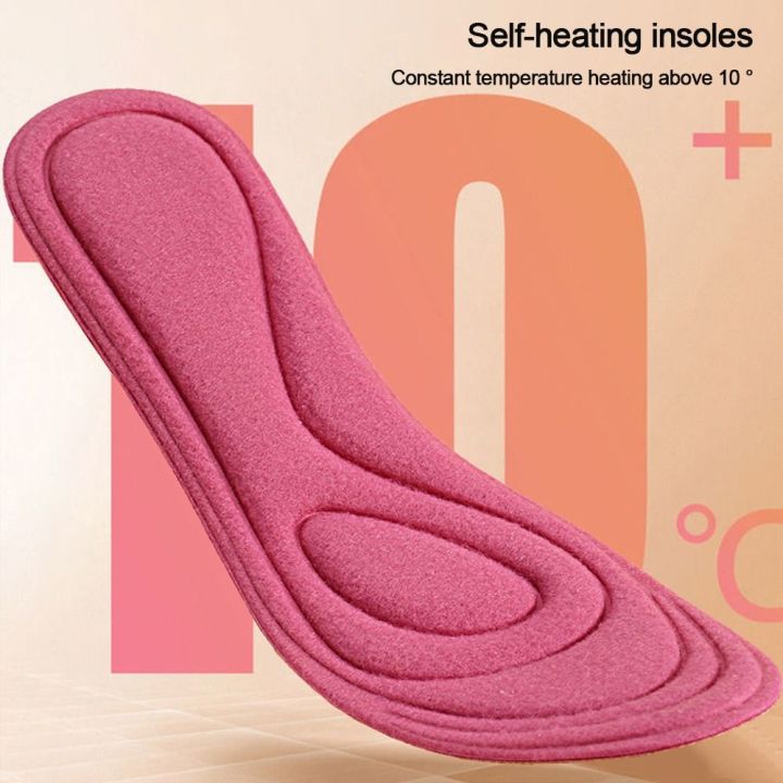 Heating Insole Men Women Memory Foam Arch Support Cushion Shoe Pad Thermal Insole ...