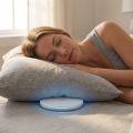 Portable Sleep Aid Under Pillow Bluetooth Speaker HiFi Stereo Sound Ultra-Thin Wireless Sleeping Speaker Mini Built-in White Noise Bedroom Pillow Speaker Home Use. 