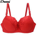DaiNaFang Bras Plus Size Underwear Wireless Adjustable Lace Womens Breast Lining BCDE Cup Large Female Lingerie. 