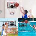 Indoor Wall Basketball Basketball Hoop for Bedroom Basketball Hoop for Kids and Adults, Pump and Complete Accessories A. 