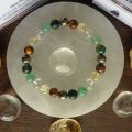 2025 Healing Wave, Tiger's Eye, Quartz Bracelet Abundance, Clear Citrine, Pyrite, Moss, Agate, Green Aventurine, Simian Jewelry, Bracelet. 