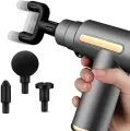 Muscle Massage Gun Deep Tissue Massager Physiotherapy Gun, 6 Gear Level Variable Frequency Vibrations, Exercising Pain Relief Body Massager. 