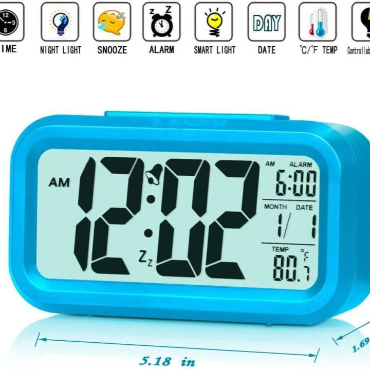 Lcd Time Display LCD Time Display ,Temperature Display ,Electric Clocks for Bedroom ...