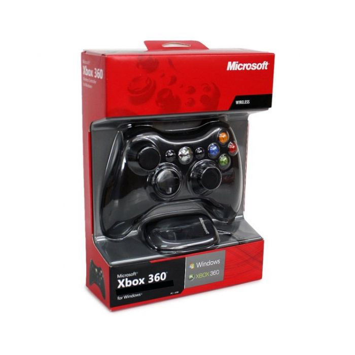 Microsoft Xbox 360 Wired Controller for PC and Laptop Black