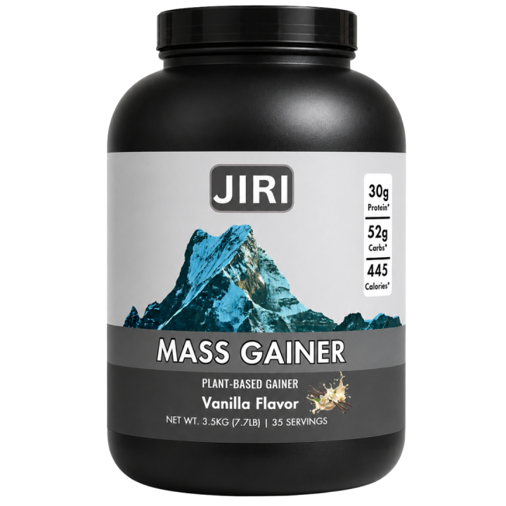 Jiri Nutrition 1:2 Lean Mass Gainer (Plant-based) 3.5kg - Vanilla Flavor
