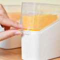 Cheese Keeper Case Airtight Food Storage Container With Lid Large Capacity Slice Cheese Holder Frige Odor Transparent Organizer DD7. 