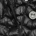 Black Winter Down Jacket For Baby. 