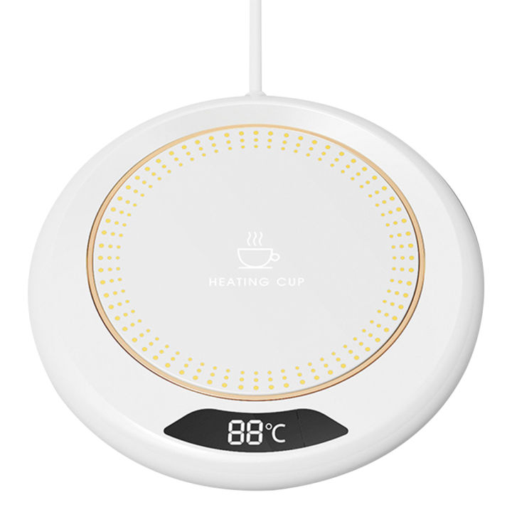 Coffee Mug Warmer Auto Shut Off Desk Mug Warmer Smart Coffee Cup Warmer Portable Cup Warmer for Heating Coffee Beverage Milk Tea