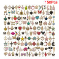 Animal Flower Mixed Enamel Charms Pendants DIY Bracelet Jewelry Making Craft MNP. 