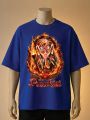 Puluski Divine Ganesha Blue, Brown, Black color Printed T-Shirt. 