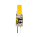 ARELENE 10PCS Mini G4 LED COB Lamp 3W Bulb Candle Lights Replace 30W 40W Halogen for Chandelier Spotlight, AC220V Cold White. 