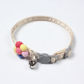 Oufeiton Cat Collar Soft Reflective Bells Small Dog Cat Regular Collar. 