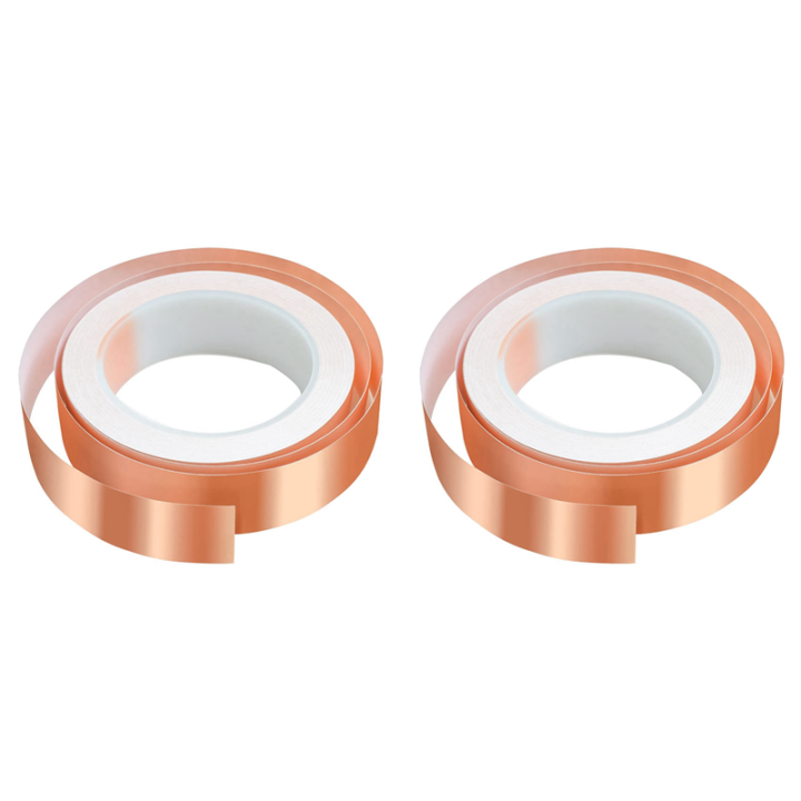 2X Snail Protection, Copper Tape Against Snails for Gardens Raised Bed Plants Copper Tape Copper Foil Snail Repellent B