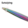 Sutuiying 1Pcs Professional Eyebrows Tweezers Trimmer Beard Eyelash Brow Hair Removal For Face Makeup Tool Man Or Women. 