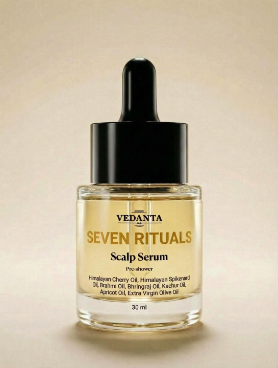 Seven Rituals Scalp Serum | Overnight  Hair Growth Treatment | 30 ML