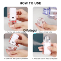 Difutagui New 30ML Mini Facial Steamer Nano men Mist mener Nebulizer Face New style Steamer Humidifier Portable Hydrating Vaporizer Spa Equipment. 
