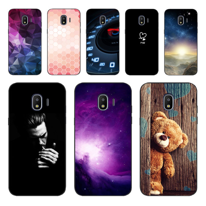 Painting Case For Samsung Galaxy J2 2018 J250 SM-J250F Soft
