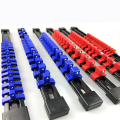 3 PCS Socket Organizer 1/2 3/8 1/4 Inch Drive Socket Rail Holders Repair Tools Socket Wall Black. 