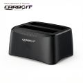 Carbon USB 3.0 To SATA Double Hard Drive Docking Station Double Port  5Gbpa 2.5" / 3.5" Support up to 10TB HDD Best For Data Backup | Hard Disk Testing | Data Recovery. 