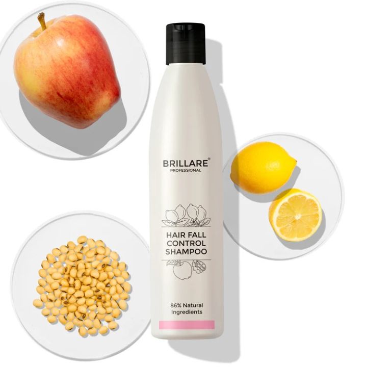 Brillare Hair Fall Control Shampoo To Reduce Seasonal Hair Fall - 300 Ml