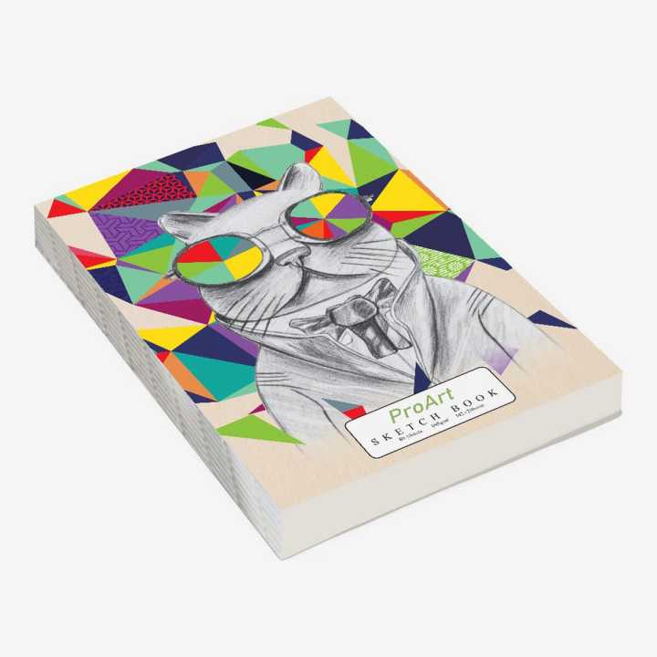 ProArt Kraft Covered Diary Sketch Book A5- 80 Sheets, 160 GSM Acid Free Paper