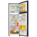 Haier 240 Liter 2 Star Double Door Refrigerator with 200% Faster Ice Making in 49 Minutes and Cool Pad, Marine Rose, HRF-2902EMR. 