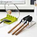 Cooking Utensil Rest -Kitchen Organizer and Storage with Drip Pad -Kitchen Fork Spoon Holders- Non-slip Pad- Kitchen Accessories. 